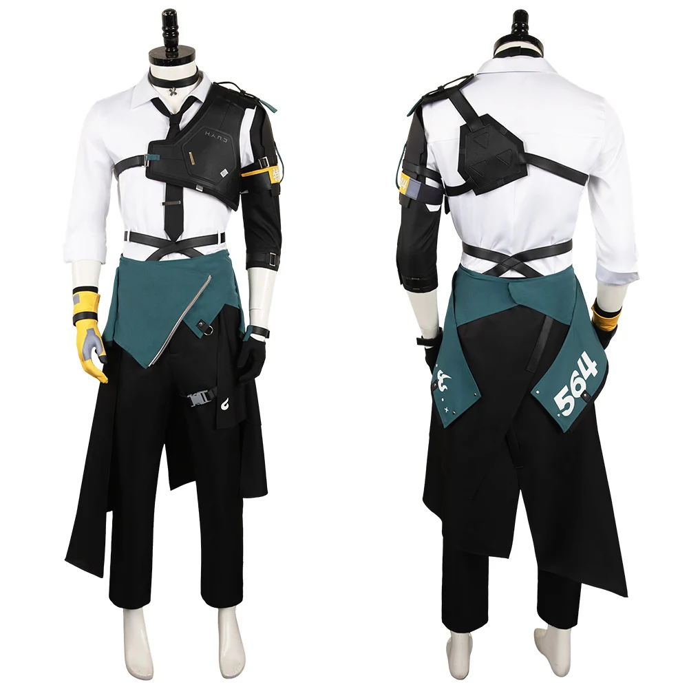 Disfraz de Asaba Harumasa para hombre, riñonera de Cosplay, zensless Game Zone Zero, ropa de fiesta