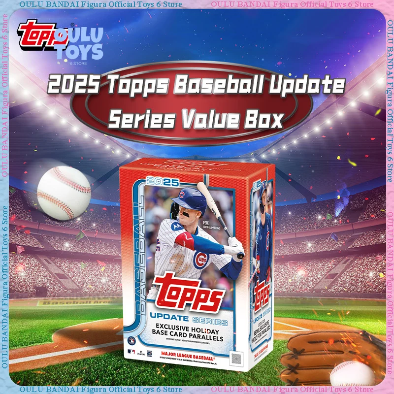 

2025 In Stock Topps Baseball Update Value Series Value Box Collection Cards Desktop Ornaments Trendy Toys Boys Birthday Gifts