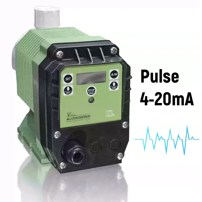 220V Acid Alkali Resistant with Pulse/4-20mA Micro Dosing Metering Equipment Electric Diaphragm Acid Dosing Pump
