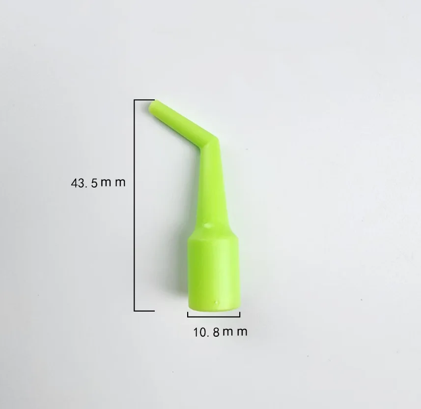 

10pcs Dental disposable strong suction tube, suction mouth tube, oral suction head, suction tube tip, green plastic tube
