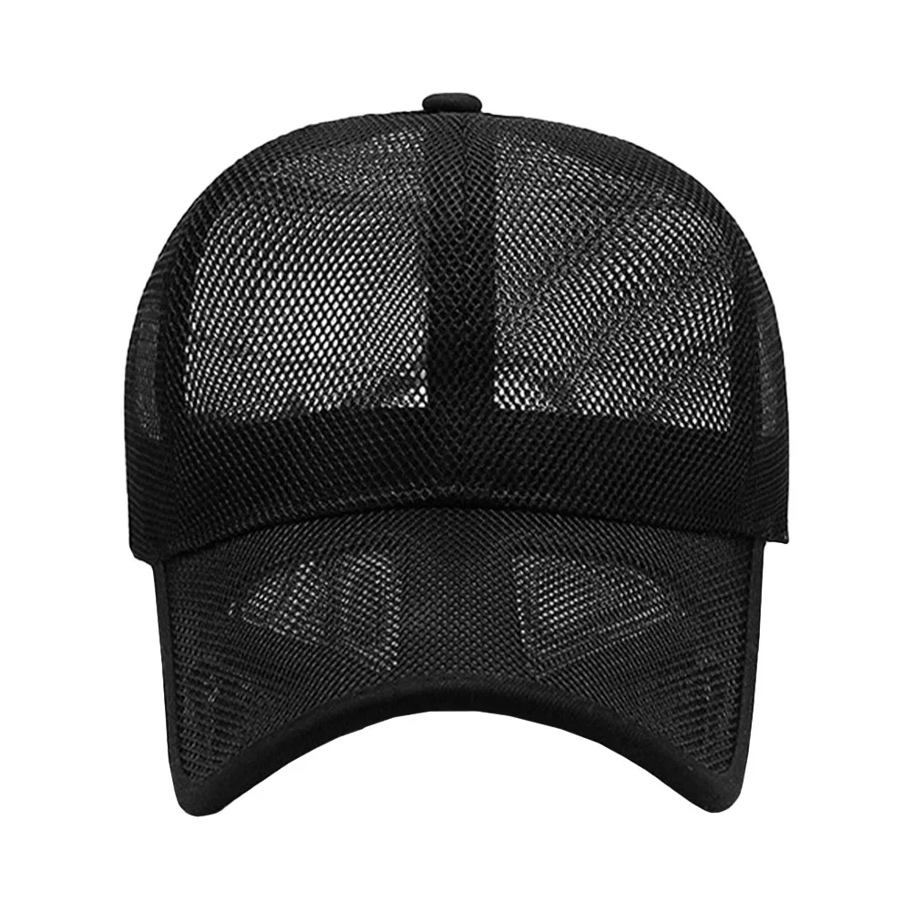 

Breathable Mesh Baseball Cap Golfing Hat Hats for Men Aldult Casual Sunproof Caps Polyester Adjustable Man