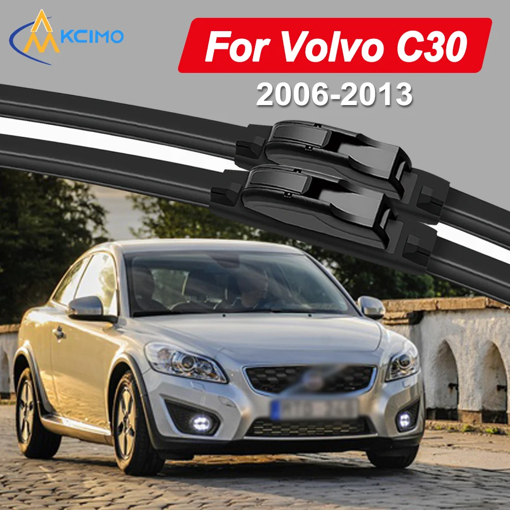 

Car Wiper Blades For Volvo C30 2006-2013 Front Windshield Wiper Blades 2PCS Window Cleaning Car Accessories