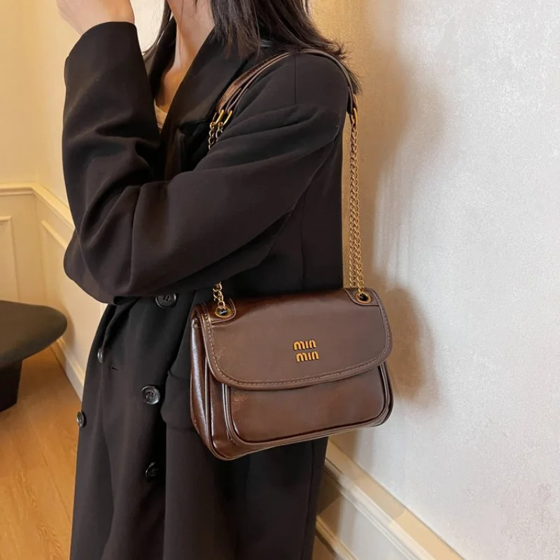 

Высококачественная женская сумка через плечо из искусственной кожи премиум-класса с модным винтажным легким повседневным изысканным винтажным эффектом Paris ​