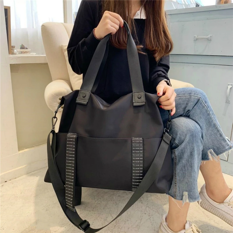 Volasss-bolsos de viaje grandes para mujer, bolso de mano de gran capacidad, bolso de viaje para mujer, bolso de un solo hombro, bolso Oxford para