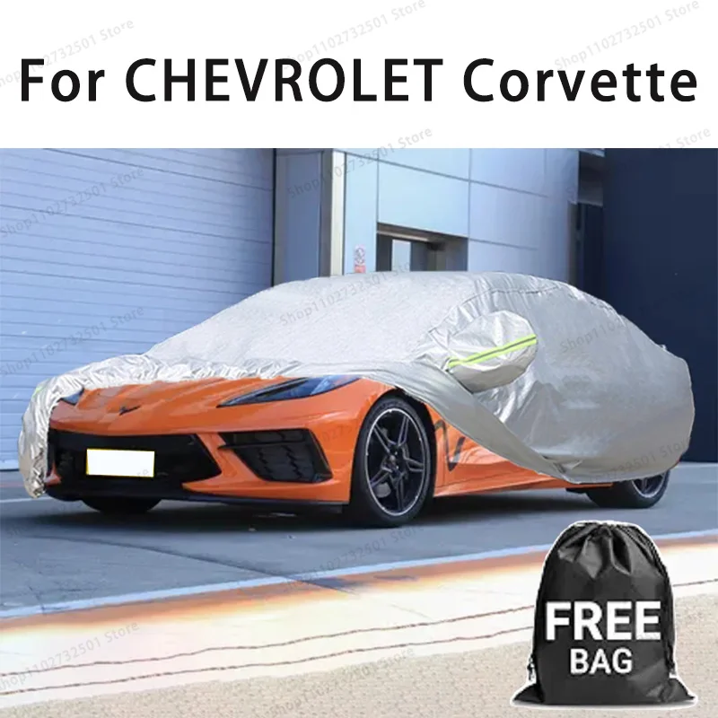 

Car cover For CHEVROLET Corvette Full cover Waterproof sun protection cover Scratch resistant cars accessories