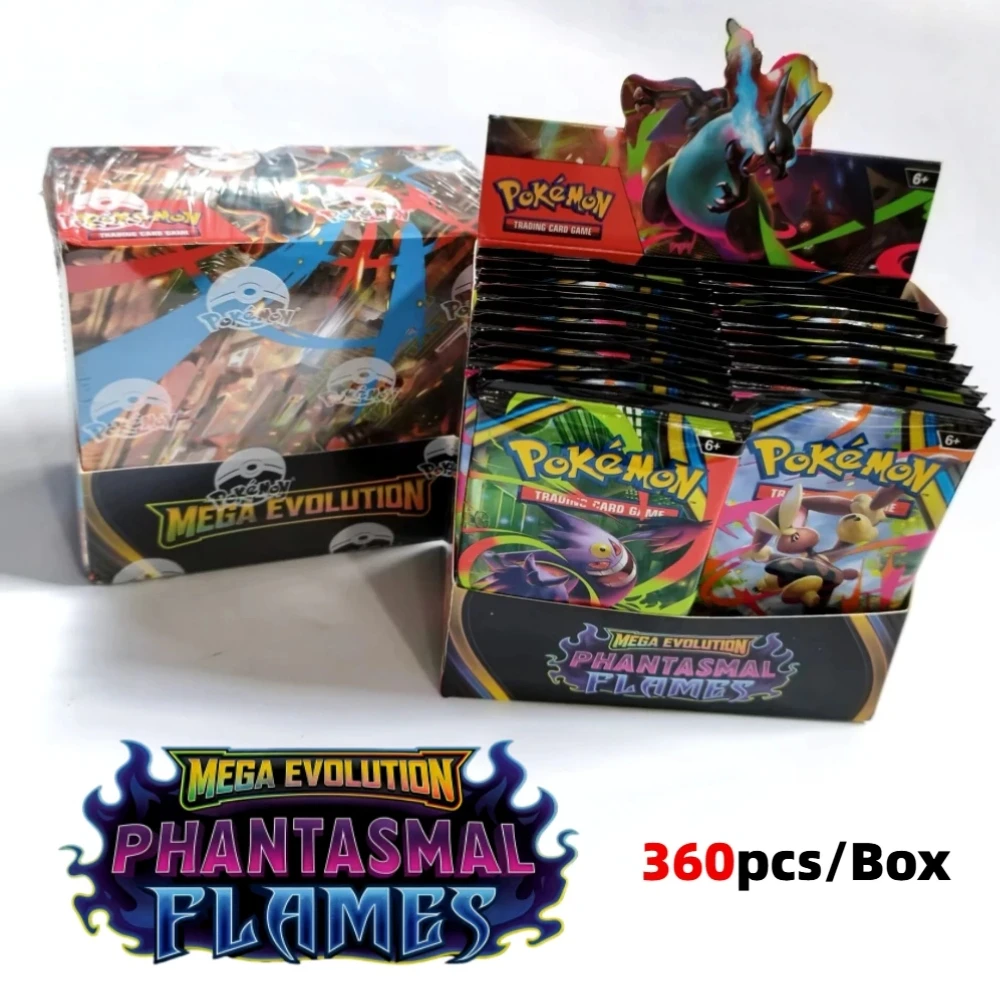 Pokémon-Karten Prismatic Mega Evolution Pitch Black PHANTASMAL FLAMES CHAOS RISING 151 Englische Booster Battle Transaktionskarte – Detail 12
