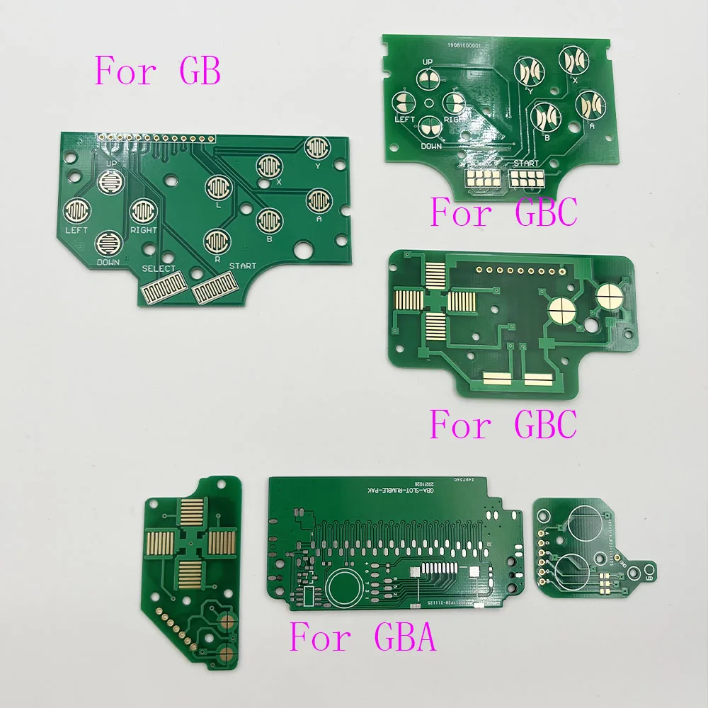 Placa PCB de botón DIY para GBA GBC GB Classic ControlABXY D Pad Board