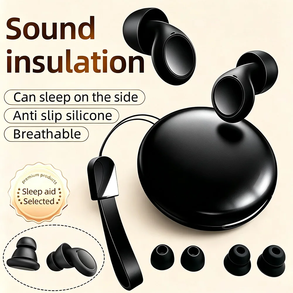 Quiet Ear Plugs for Sleeping Noise Reduction Super Soft Reusable Hearing Protection Anti Noise Earplugs for Concerts Travel Work