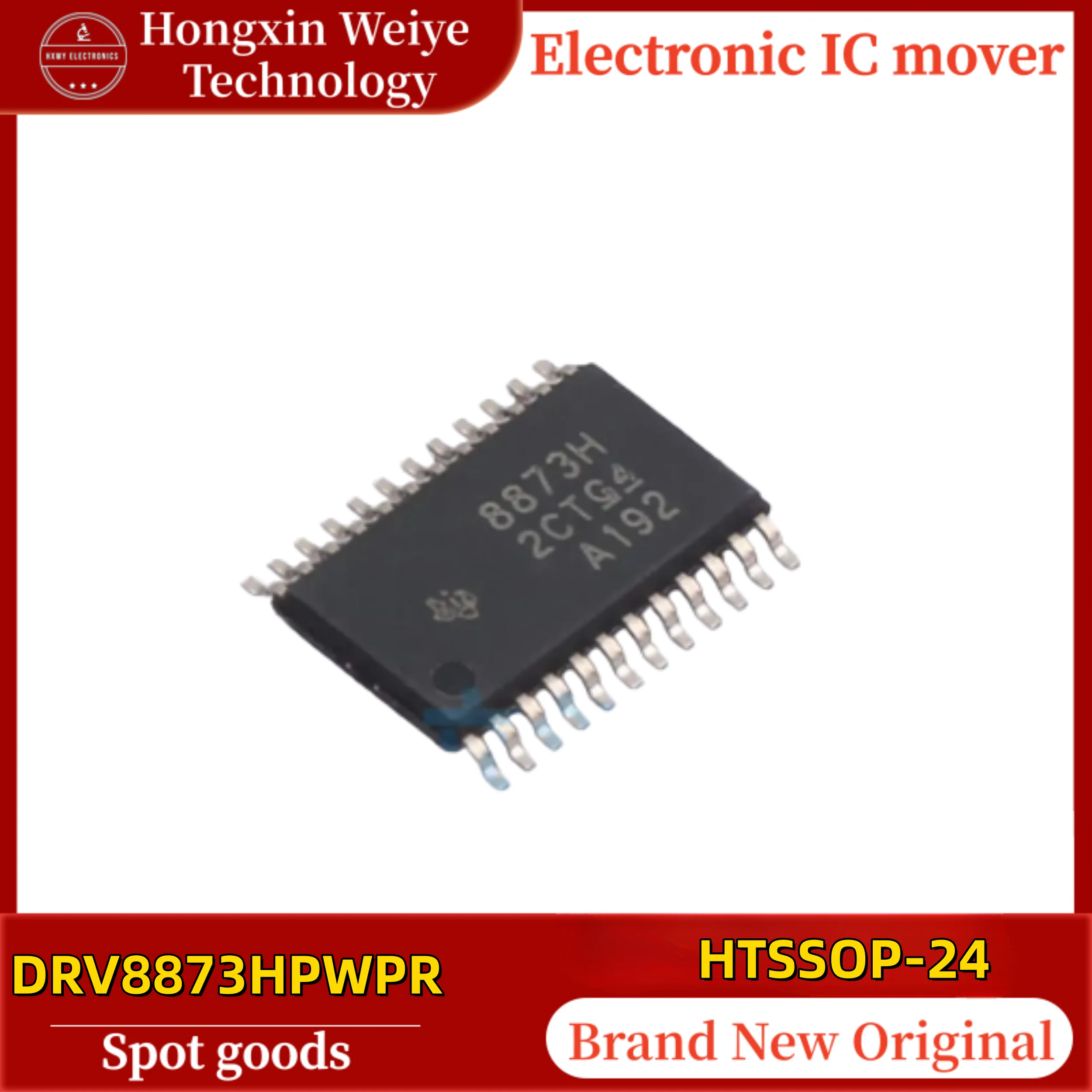 

(5/50 pieces) DRV8873HPWPR with Silkscreen Mark 8837H HTSSOP-24 Motor Driver IC Chip Original Brand New In Stock Fast Shipping