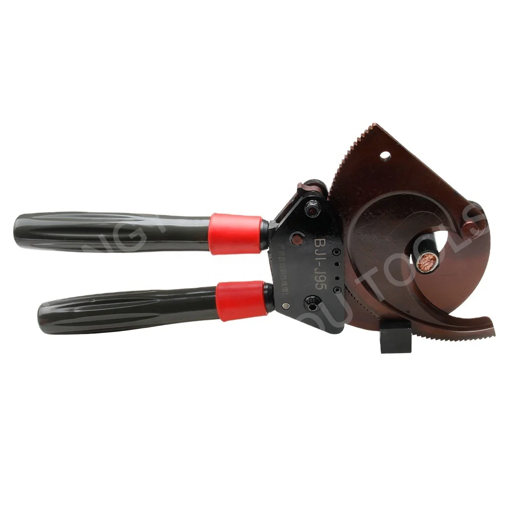 BJI-J95 Ratchet Cable Cutter CU-AL Armoured Cable  3x185mm² cutting tool