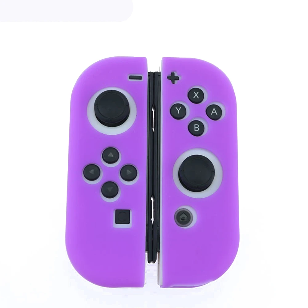 Cltgxdd FOR Switch Controller Joy Con Silicone Rubber Soft Silicon Anti slip Protective Cover Multi color Protective Cover