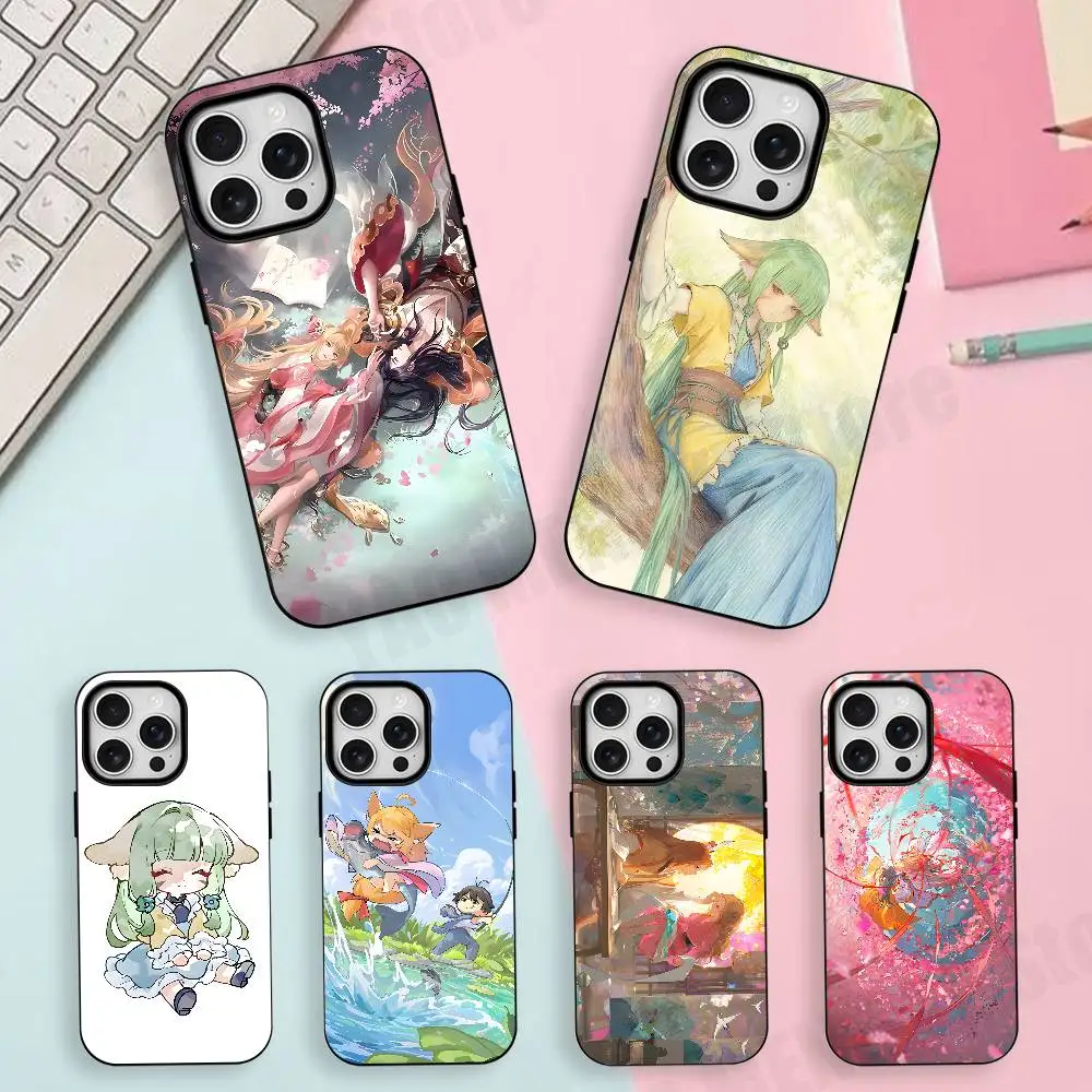 

Fox Spirit M-Matchmaker Matte Magnetic For Case For iPhone 17,16,15,14,13,12,11 Pro Plus Mini Max Frosted Cover