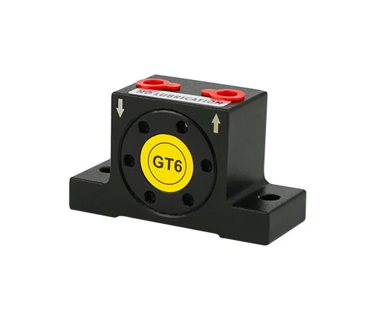 GT-04/06/08/10/13/16/20/36/48 Tipo de engranaje Turbina industrial eléctrica de bajo ruido GT Vibrador de bola de aire neumático para tolva