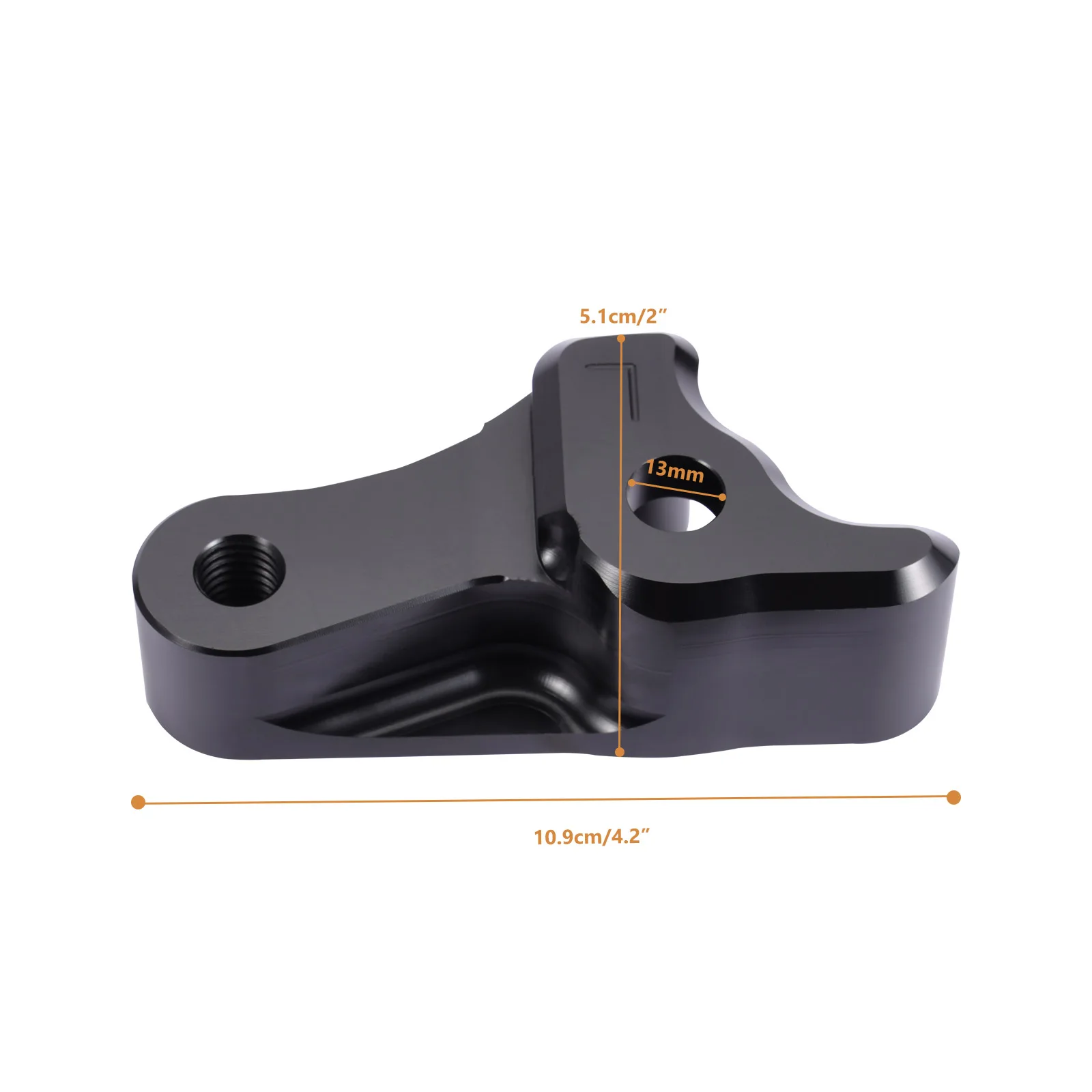 Black 1 Inch Lowering Blocks Kit for Harley Touring Road Glide Street Glide Road King Electra Glide FLHXS FLHRXS 2009+ 2014-2025