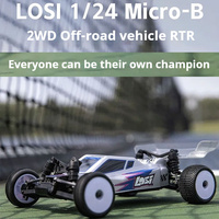 LOSI New 1:24 Micro-B 2WD Buggy Remote Control Electric Two-Wheel Drive Off-Road Vehicle Remote Control Racing RC Model Car RTR