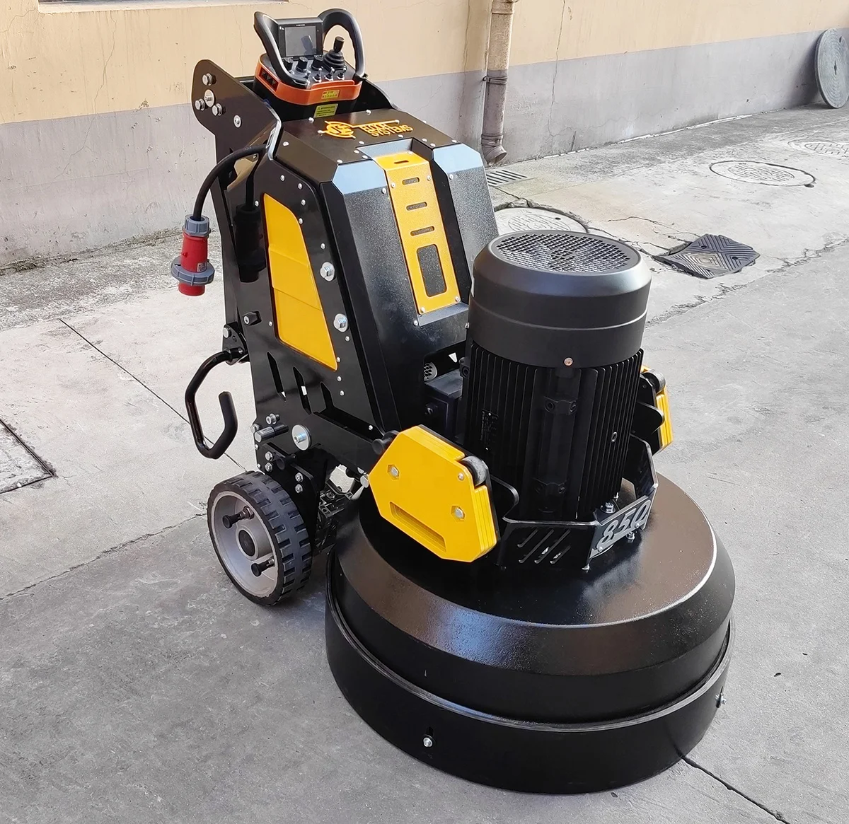 820mm Concrete Floor Grinder With Remote Control Manufacture's Automatic Gear Motor Gearbox For Sales