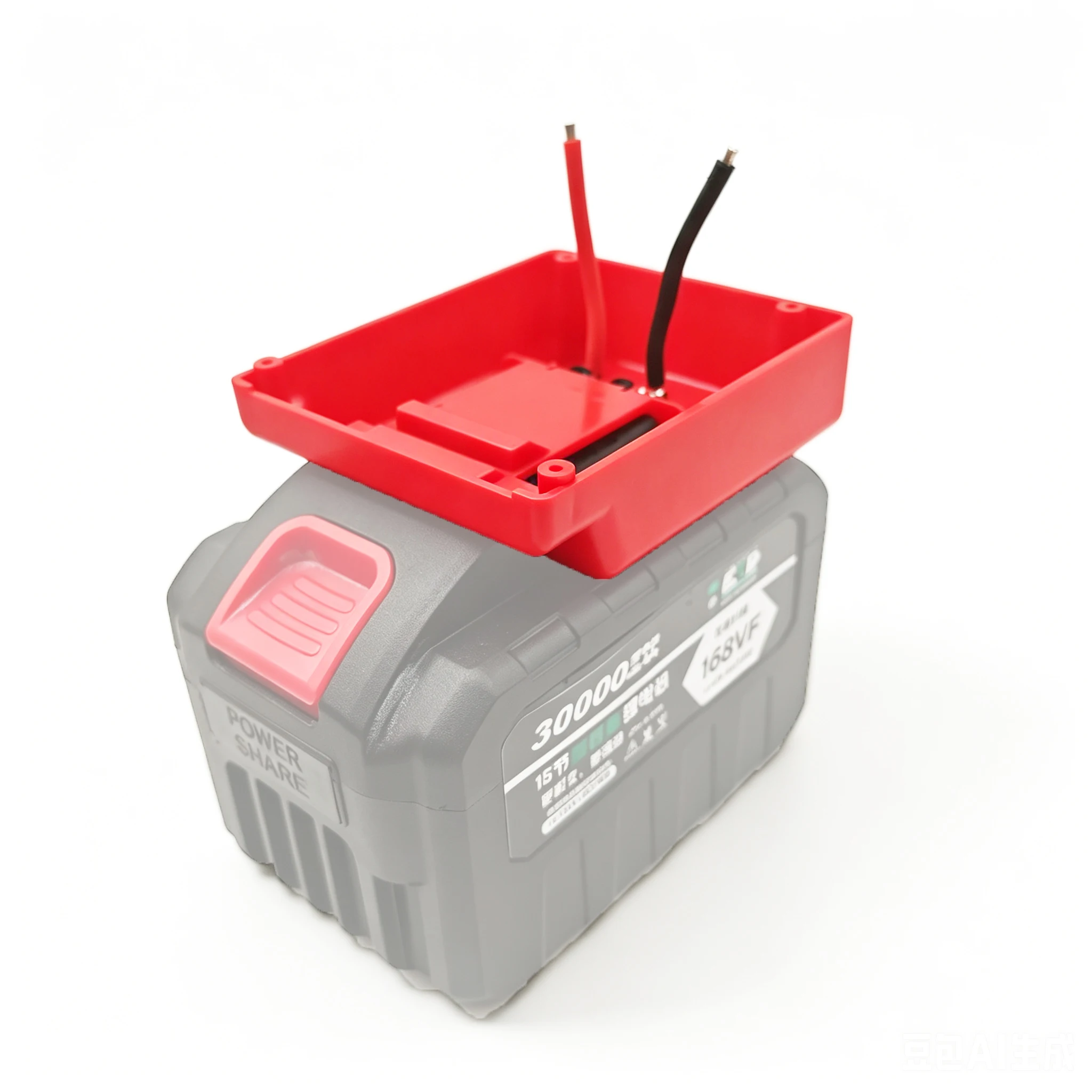 Lithium-Batteriegehäuse DIY-Adapteranschluss für Parkside PAPS204, Einhell, Ozito PXBAT52, Devon und Worx Batterien – Detail 17