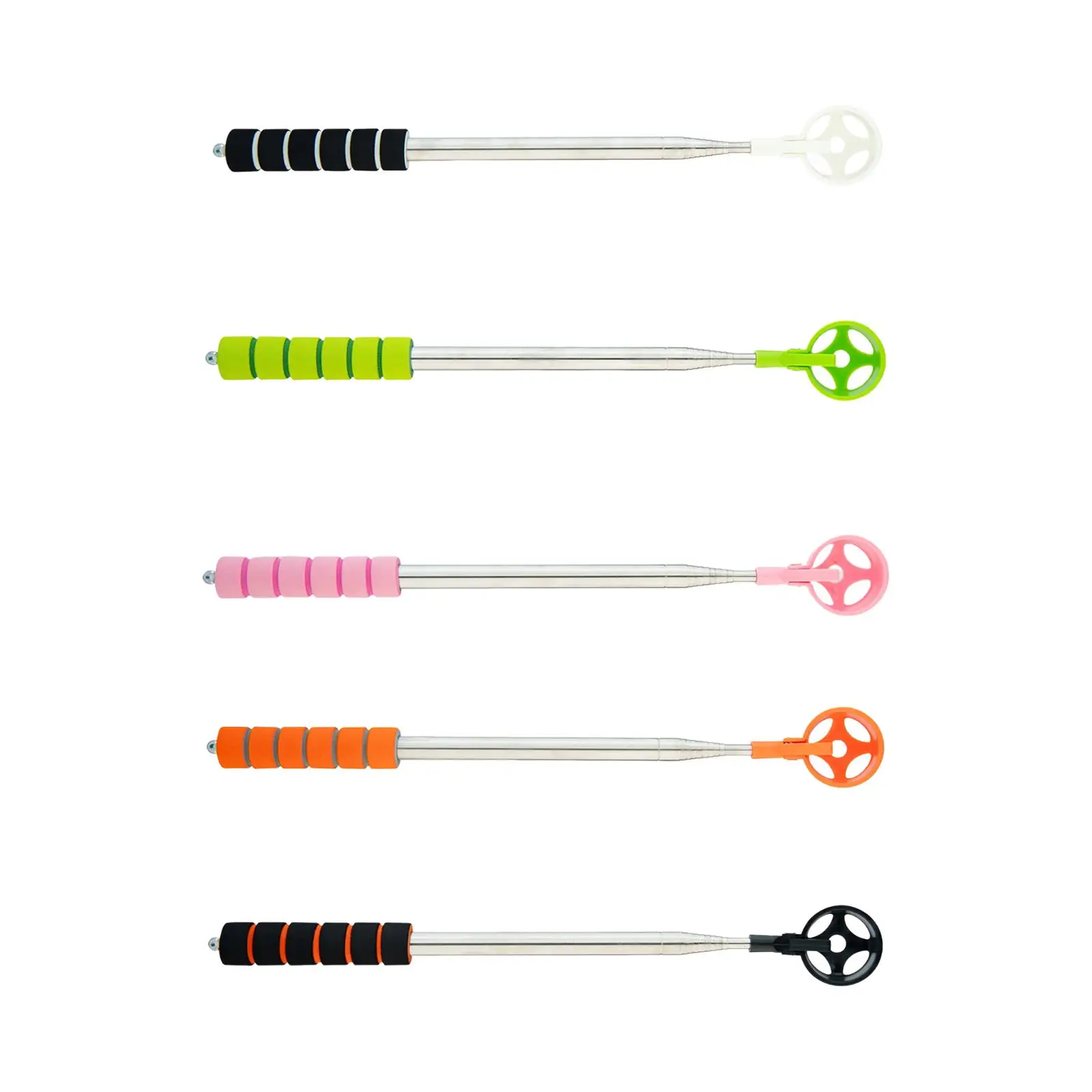 Golfball-Retriever-Trainingsgerät, ausziehbarer, rutschfester Ballpflücker