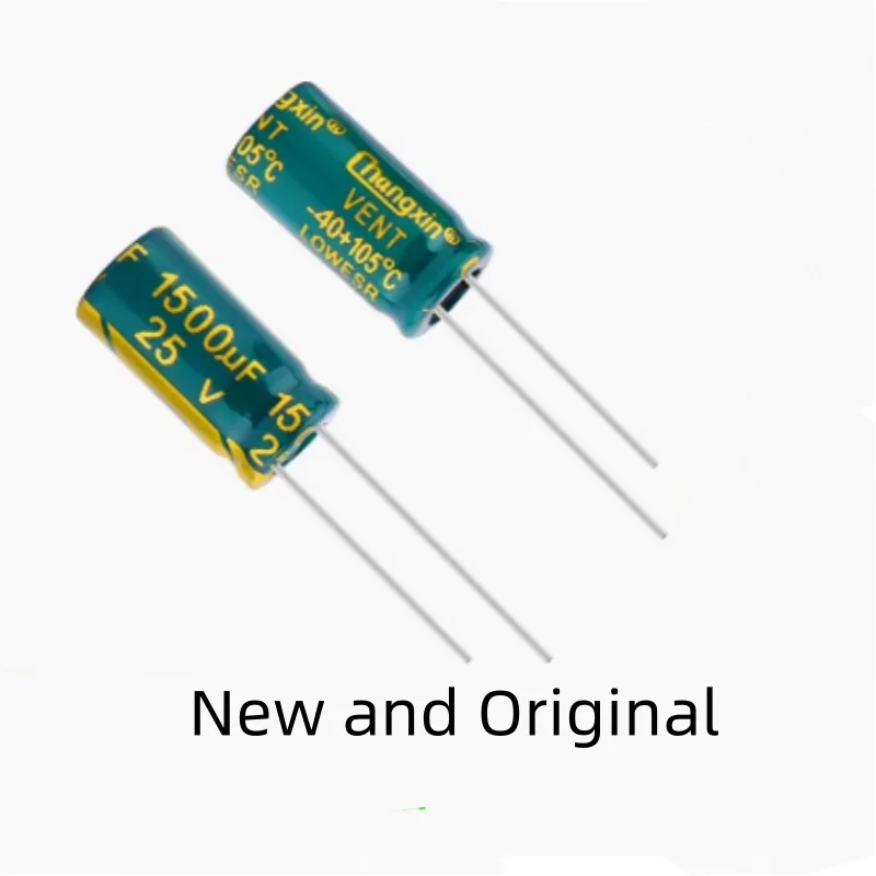 

High frequency low resistance long-life plug-in electrolytic capacitor 1500UF 25V 10 * 20MM