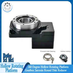 Hollow Rotating Platform 2Arcmin 4axis/5axis,Nema17 Stepper Motor Ratio 5:1 10:1,Cam indexer, Cutting Table, Replace DD Motor