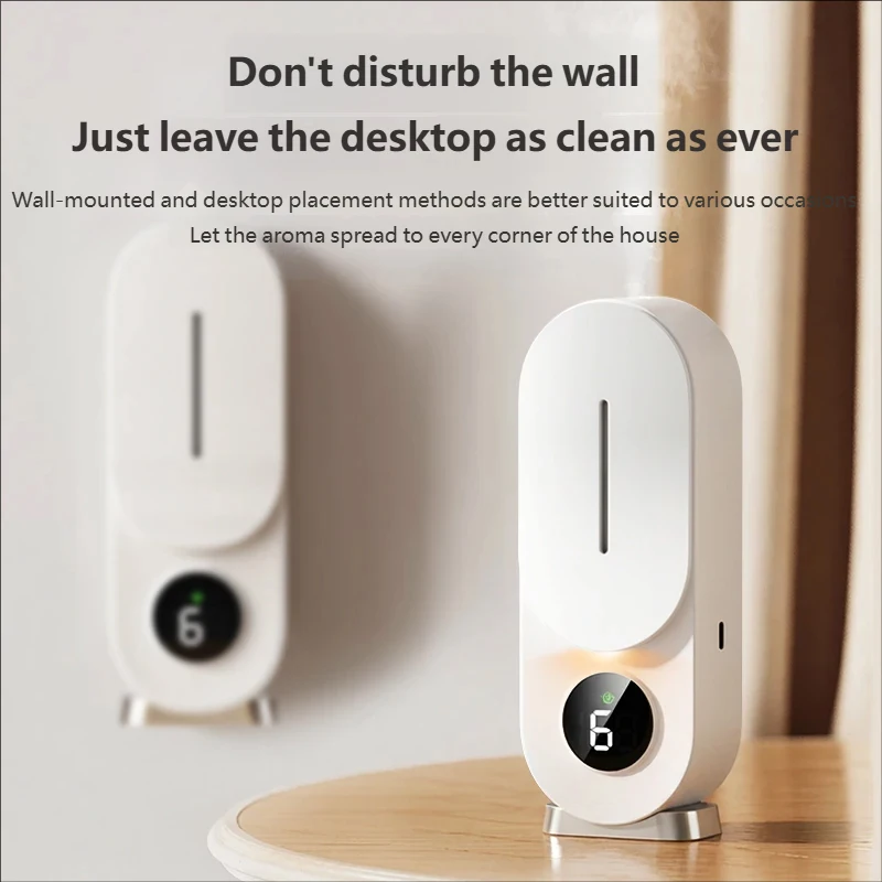 Automatic Sensor Essential Oil Aromatherapy Diffuser Night Light Home Fragrance Machine for Relaxation Mood Enhancement