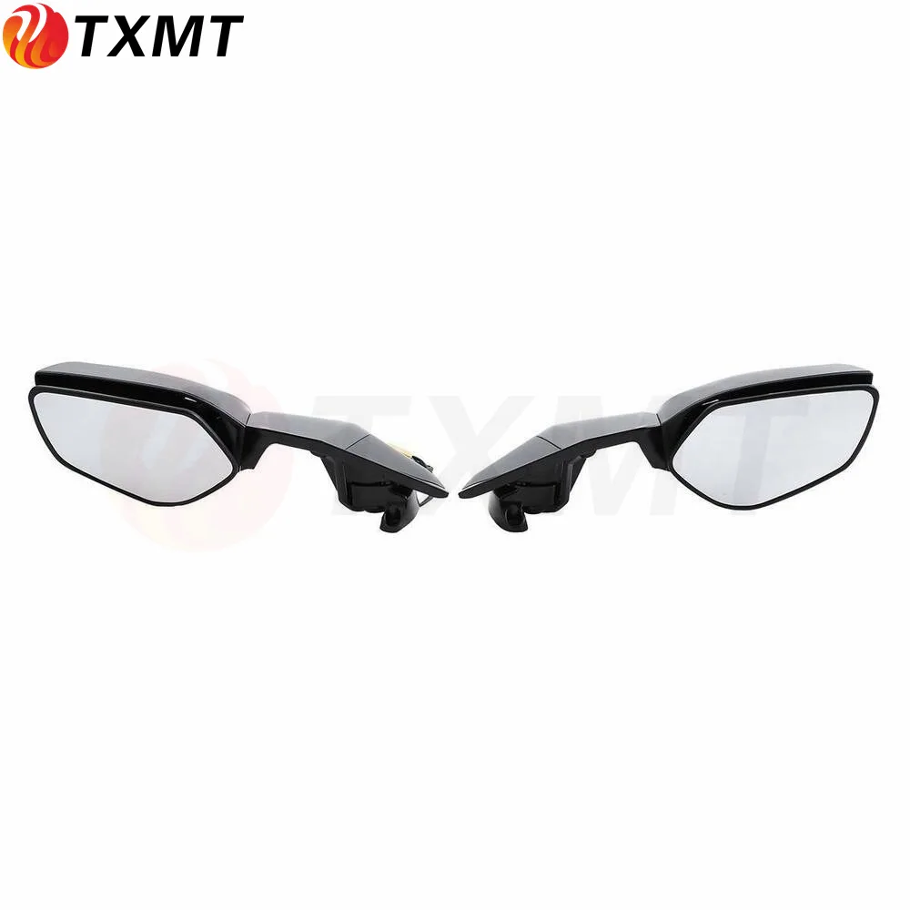 

For Kawasaki Ninja H2 2015-2022 ZX1000 2015-2018 Carbon ZX1002 Motorcycle Rear View Mirrors LED Turn Signals