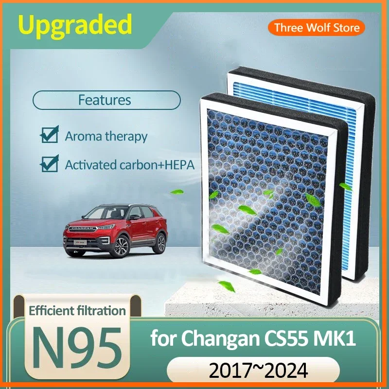 

Activated Carbon Air Filter for Changan CS55 MK1 2017 2018 2019 2020 2021 2022 2023 2024 Car Accessories Auto Parts Tools Tool