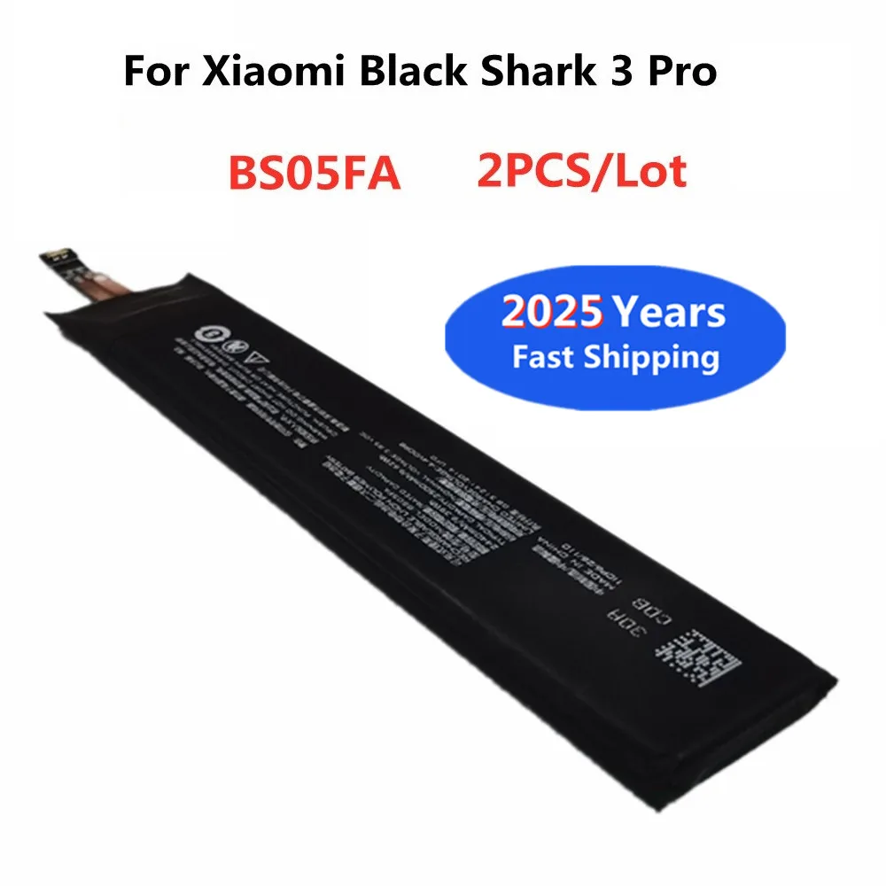 

New 2500mAh BS05FA Battery For Xiaomi Black Shark BlackShark 3 Pro 3Pro Mobile Phone Battery Bateria In Stock + Tools