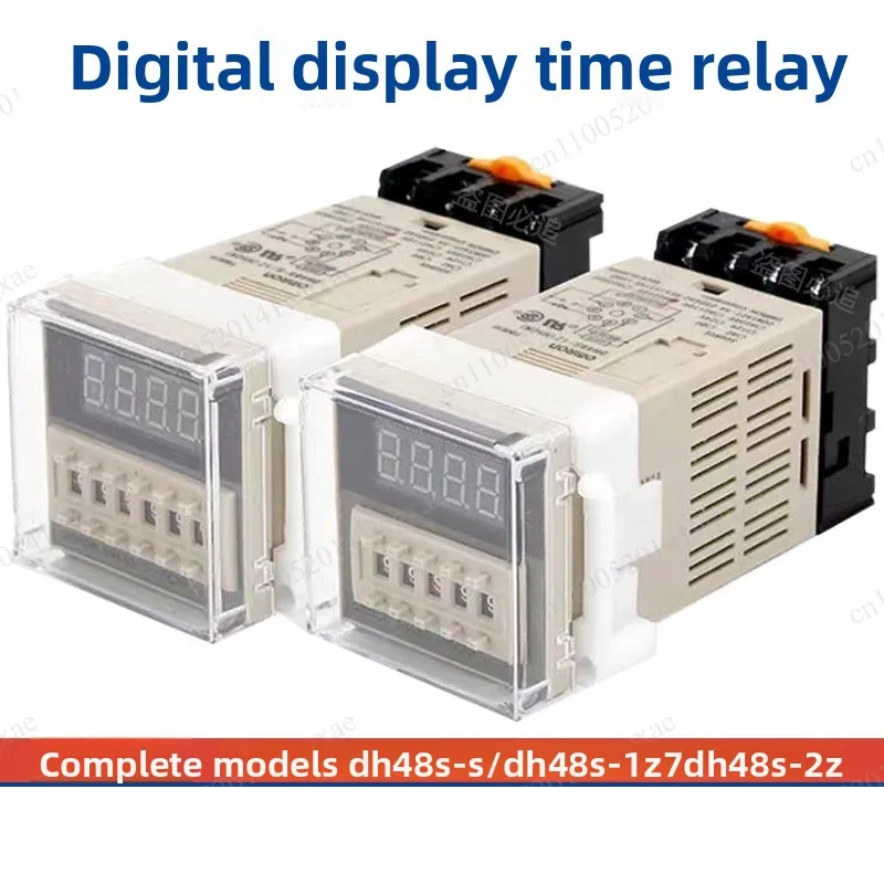 DH48S Digital Timer Relay DH48S-S/1Z/2Z/2ZH LED Display Delay Control Switch