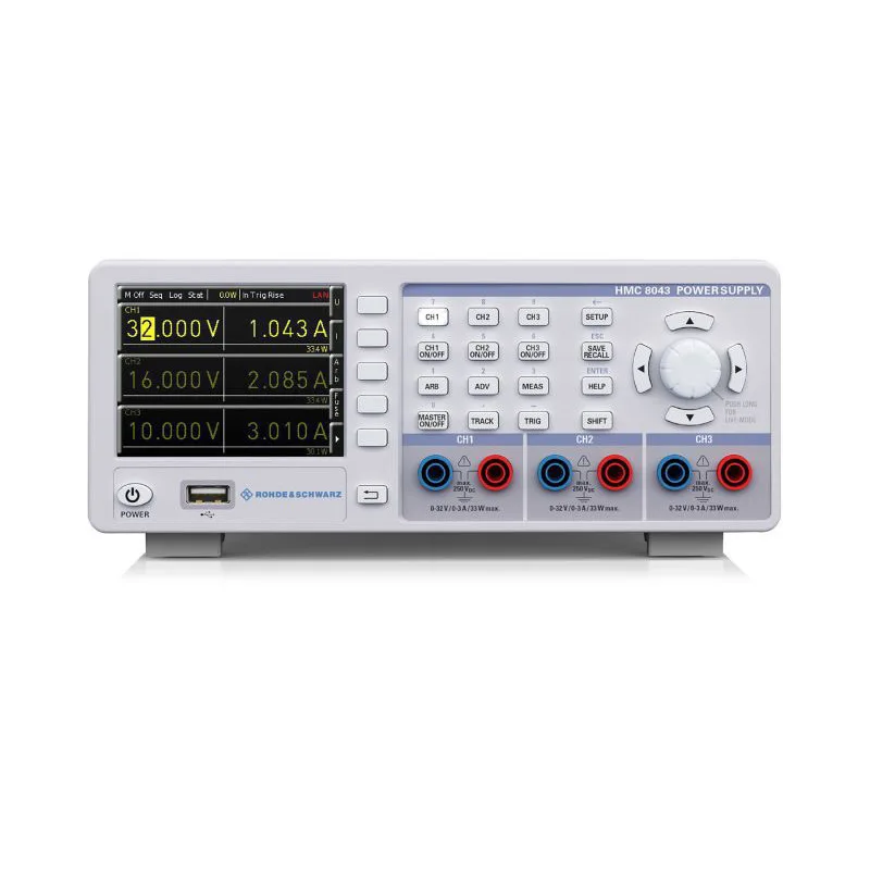 Germany Rohde Schwarz HMC804x DC Power Supply Series Industrial Application 100-240V AC Input 0-10A Output Multi-Channel