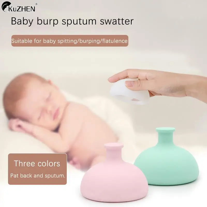 

Household Sputum Suction Back Children's Silicone Sputum Cup Baby Belch Cup Palm Chest Percussion Cup Helps To Break Up Mucus