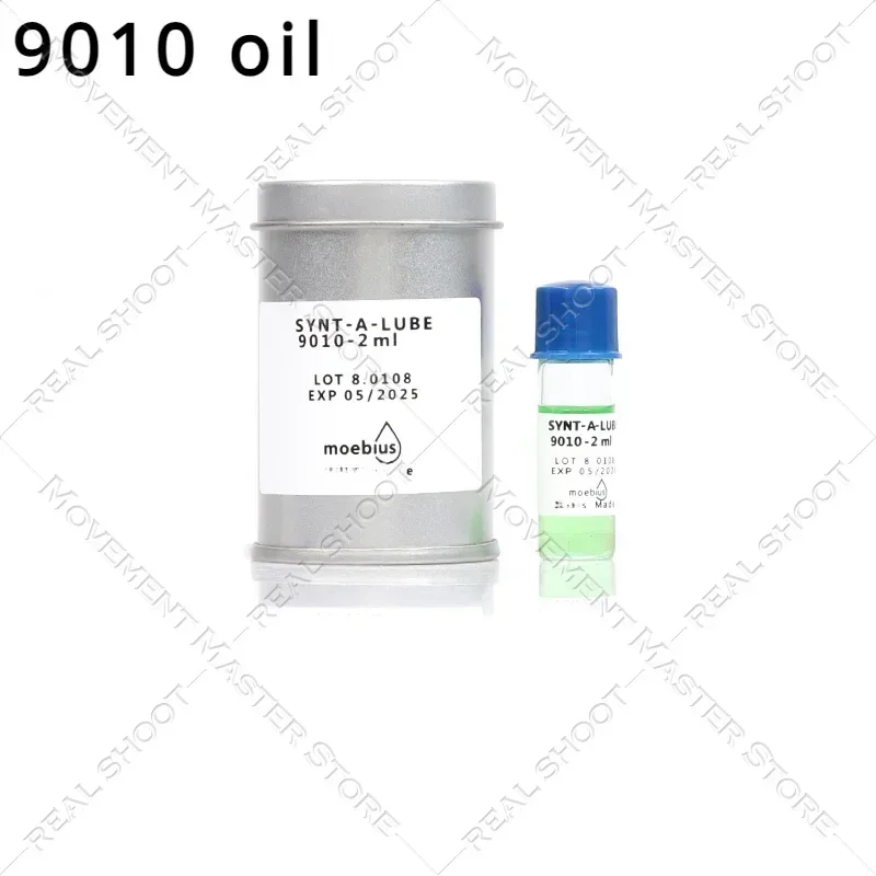 زيت ساعة سويسرية موبيوس 9010 8000 9104 941 9000 2 مل زيت ميكانيكي خاص أدوات إصلاح الساعات الاحترافية