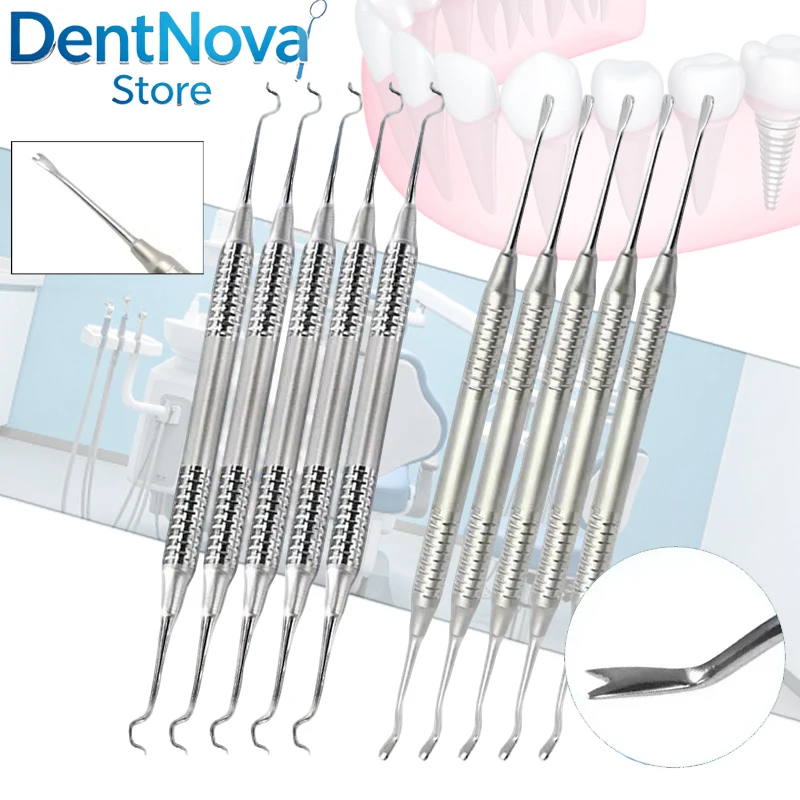 10pcs Dental Plier Elastic Ligature Holder Orthodontic Twirl Gun Module Tool for Placing Ligature Rings Elastic Ties, Ortho Work
