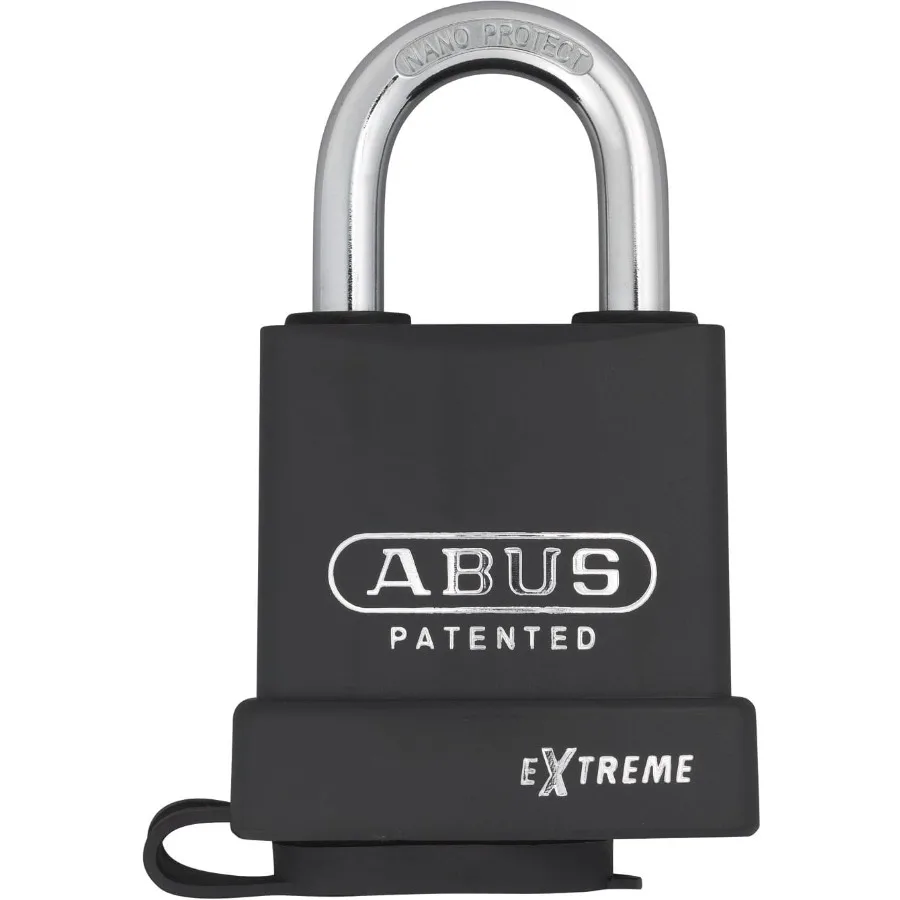 Padlock Extreme 83WP/53 Weatherproof Security Lock with Interchangeable Shackle Made of Hardened Special Steel for High-Securit