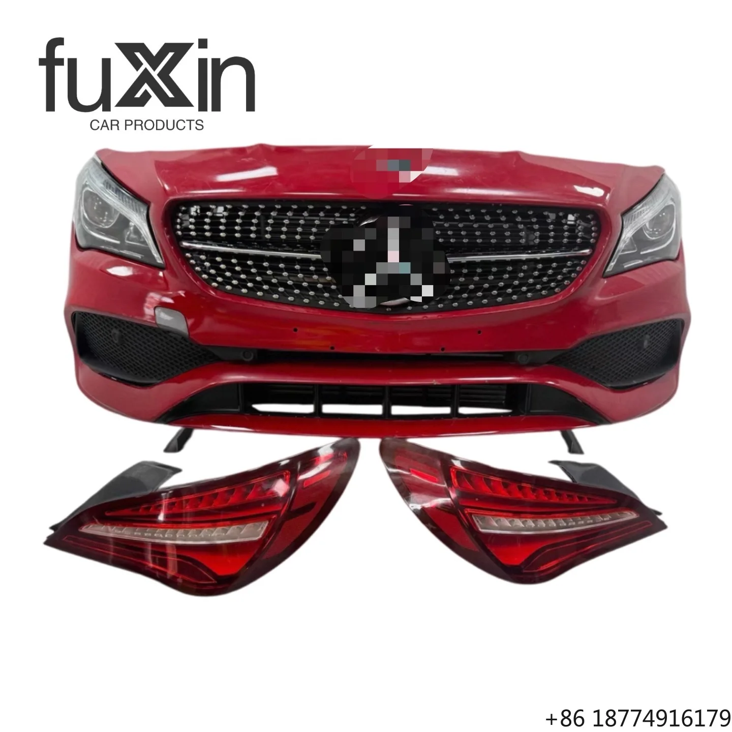 

CLA117 Front Nozzle & Bumper Assembly Headlight Taillight Hood Fender Electronic Door Remanufactured Bolt-On