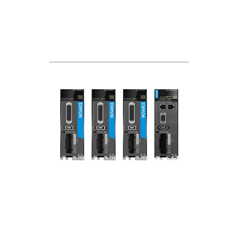 Inovance Planetary Gearbox Motor Servo Kit Drive Plc Controller Servo Motor for Cnc 400w SV630PS2R8I MS1H4-40B30CB-T331R view 4