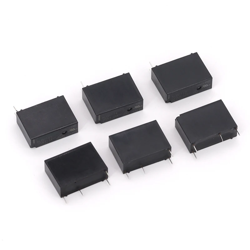 2PCS 5A Relay ALDP105 ALDP112 ALDP124 ALDP112 5V 12V 24V 5A 250V 4PIN a group of normally open ALD112 12V 3A