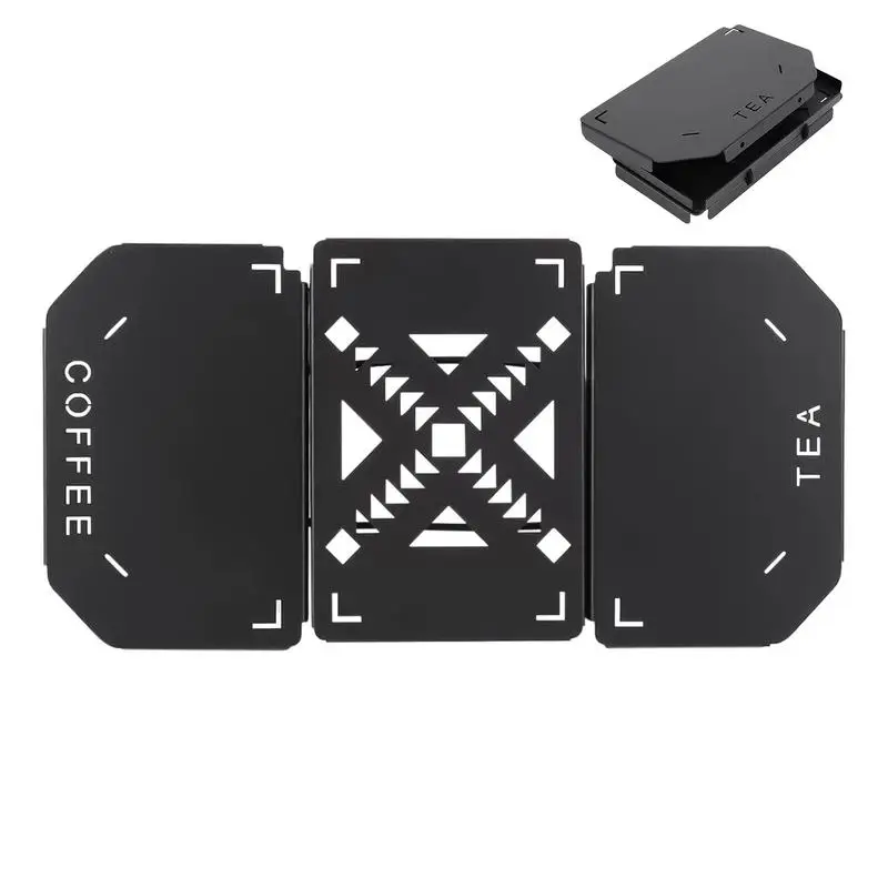 

Стальной Ланч-бокс, настольный съемный кофейный столик, для кемпинга, многофункциональная портативная посуда