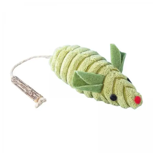 3x Interactive Cat Toys Simulation Stuffed Animals Mice Toy Mouse Shape for Cats Toy for Cats Kitten view 2