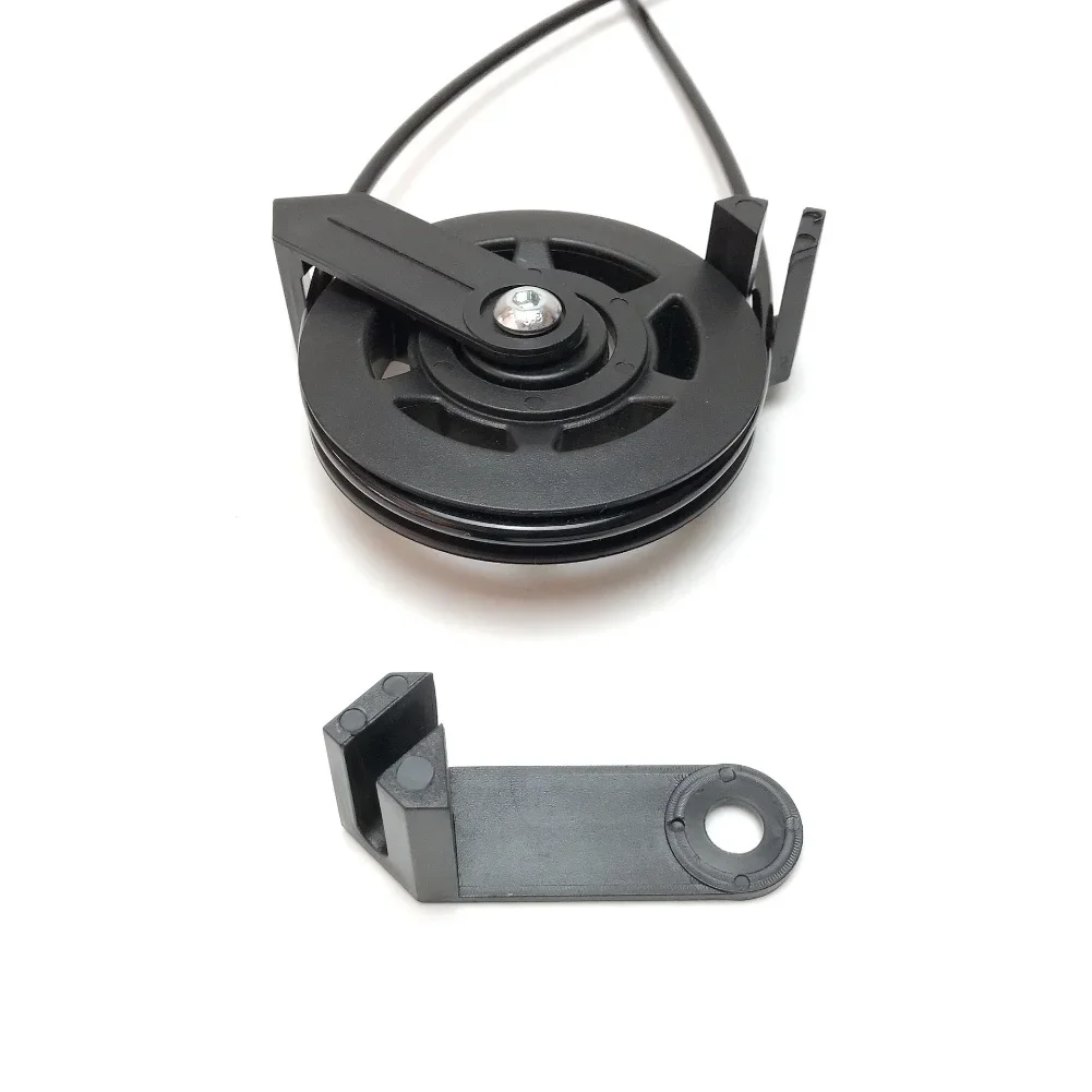 Compact Gym Pulley Guide Plate Fitness Black Pulley Guide Plate Compact Lightweight High-strength Construction