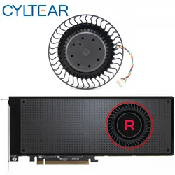 BFB1012SHA01 BV5 RX VEGA56 VEGA64 Cooler Fan For AMD XFX Radeon RX VEGA 64 56 SILVER Graphics Card Fan