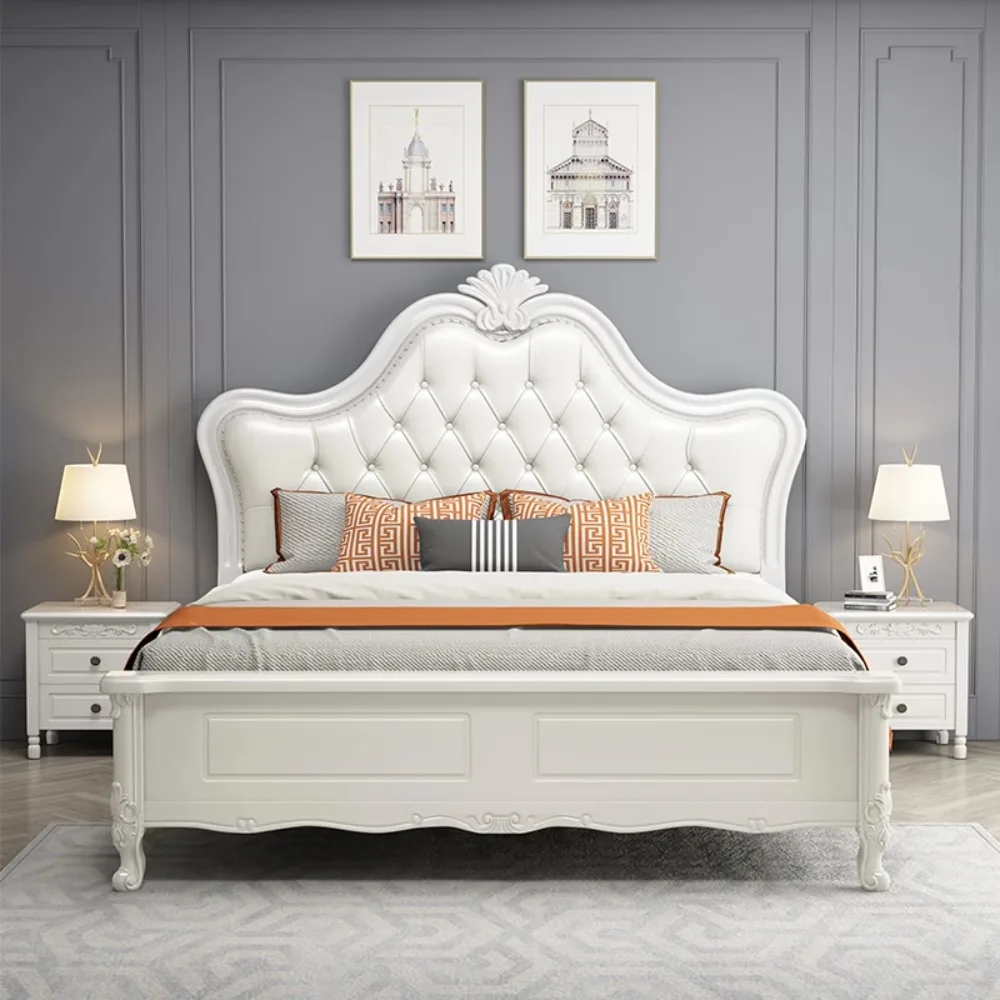 

Organizer Drawers Bed Waterproof Reading Storage Cabinets Bed Queen Size Luxury Camarotes Para Dormitorio Home Decoration