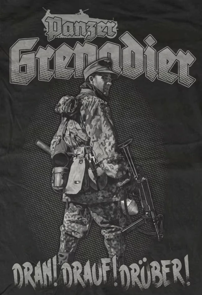 Tank There Plan It. Wehrmacht Panzer Grenadier T Shirt. Short Sleeve 100% Cotton Casual T-shirts Loose Top Size S-3XL