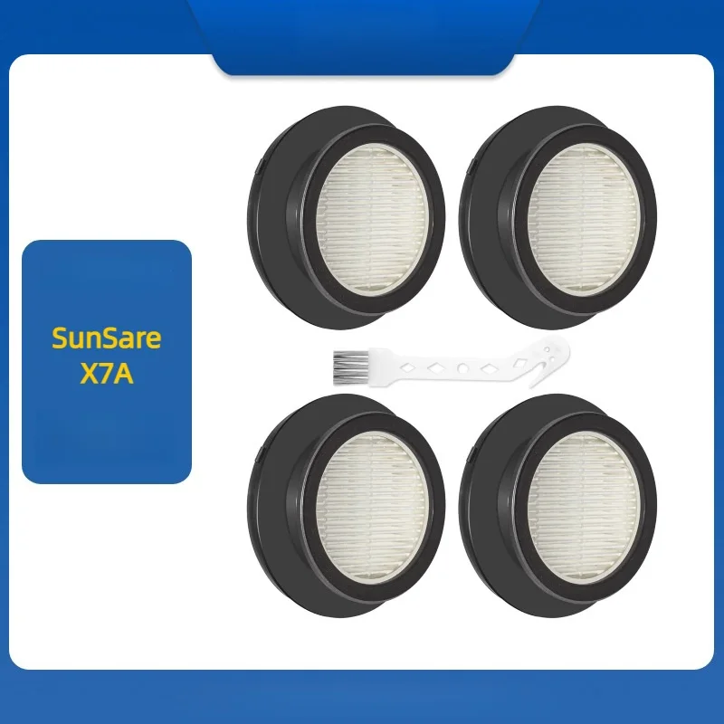 X7A Inlet Filters For Laresar V7 Vacuums HEPA Filter Replacements for SunSare X7A-US Cordless Stick Vacuum Cleaner Filters Parts