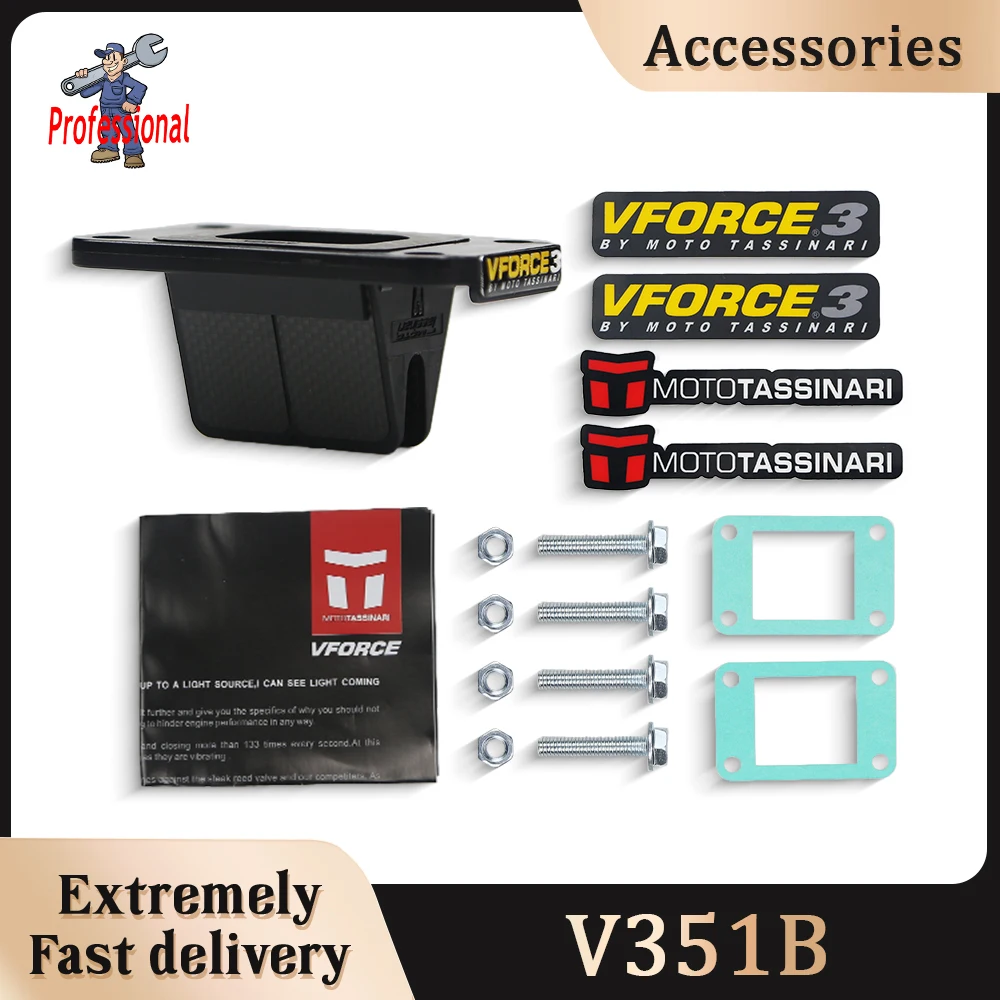 

For KTM SX 65sx 50sx Minarelli KDM AM6 LC Reed Block Motocross Dirt Bike Motorcycle V351B Reed Valve VForce V-Force 3 System