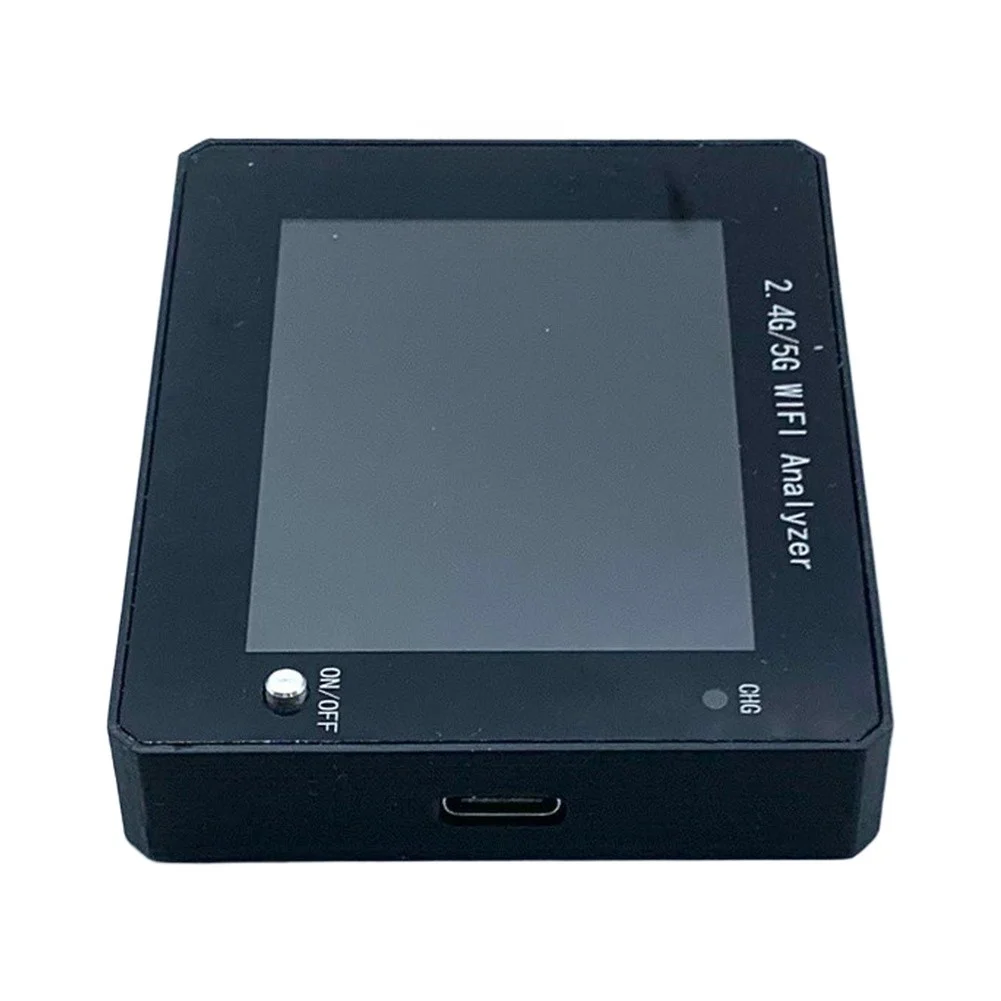 2.4G 5G Detector WiFi Signal Scanner For Identifying Congested Channels 4 Hours Standby Time 2 Hours Charging Time