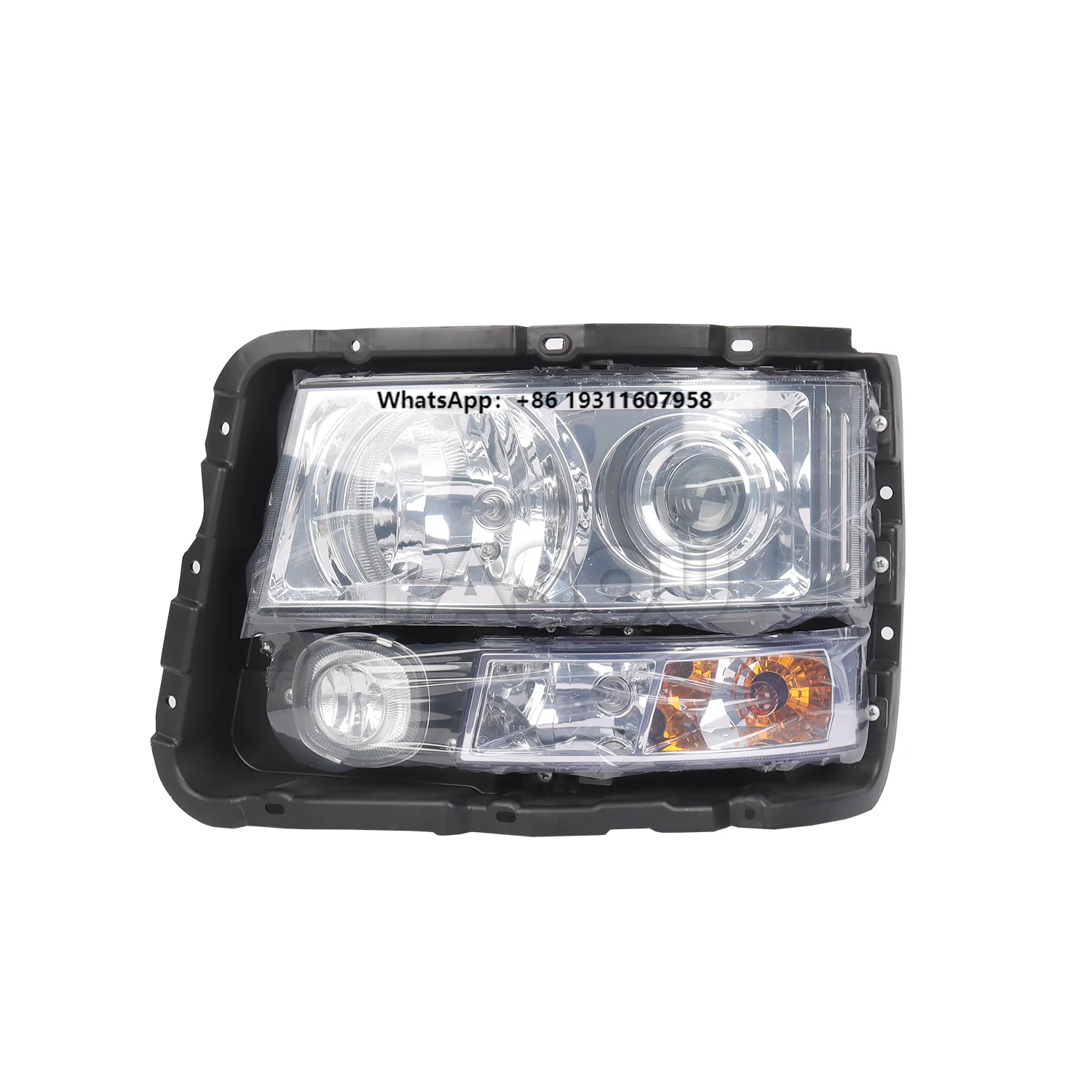 

Original Quality China Heavy Truck Spare Parts M3000 F2000 H3000 X6000 X5000 F3000 X3000 Headlight Headlamp for SHACMAN