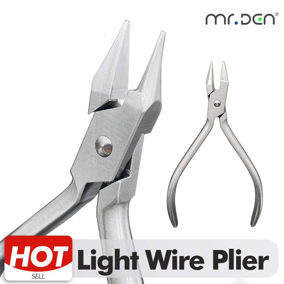 

1pcs Dental Orthodontic Short Light Wire Plier with Cutter Orthodontic Pliers Forceps Dentist Pliers Orthodontic Instruments