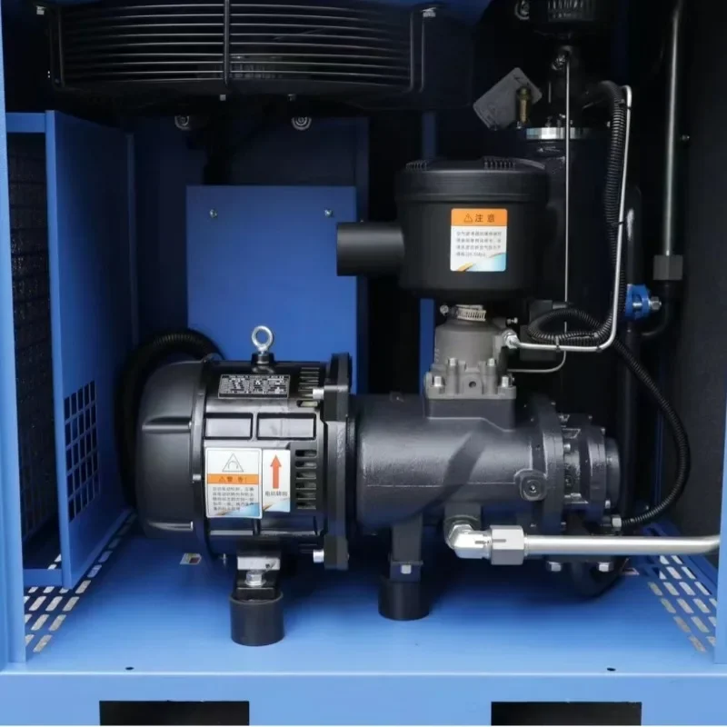 Screw Air Compressor 1.5HP 2.2KW Airless Paint Sprayer 188CFM 110V Single Stage for DIY Home Garage Workshop