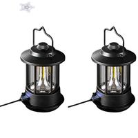 BLACKDOG 2 Set Outdoor Camping Atmosphere Lamp Portable Camping Lamp Field Tent Camping Lamps Outdoor Camping Accessories